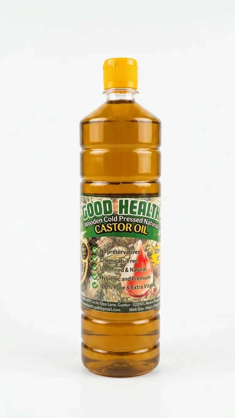 Castor Oil (Wood Pressed)