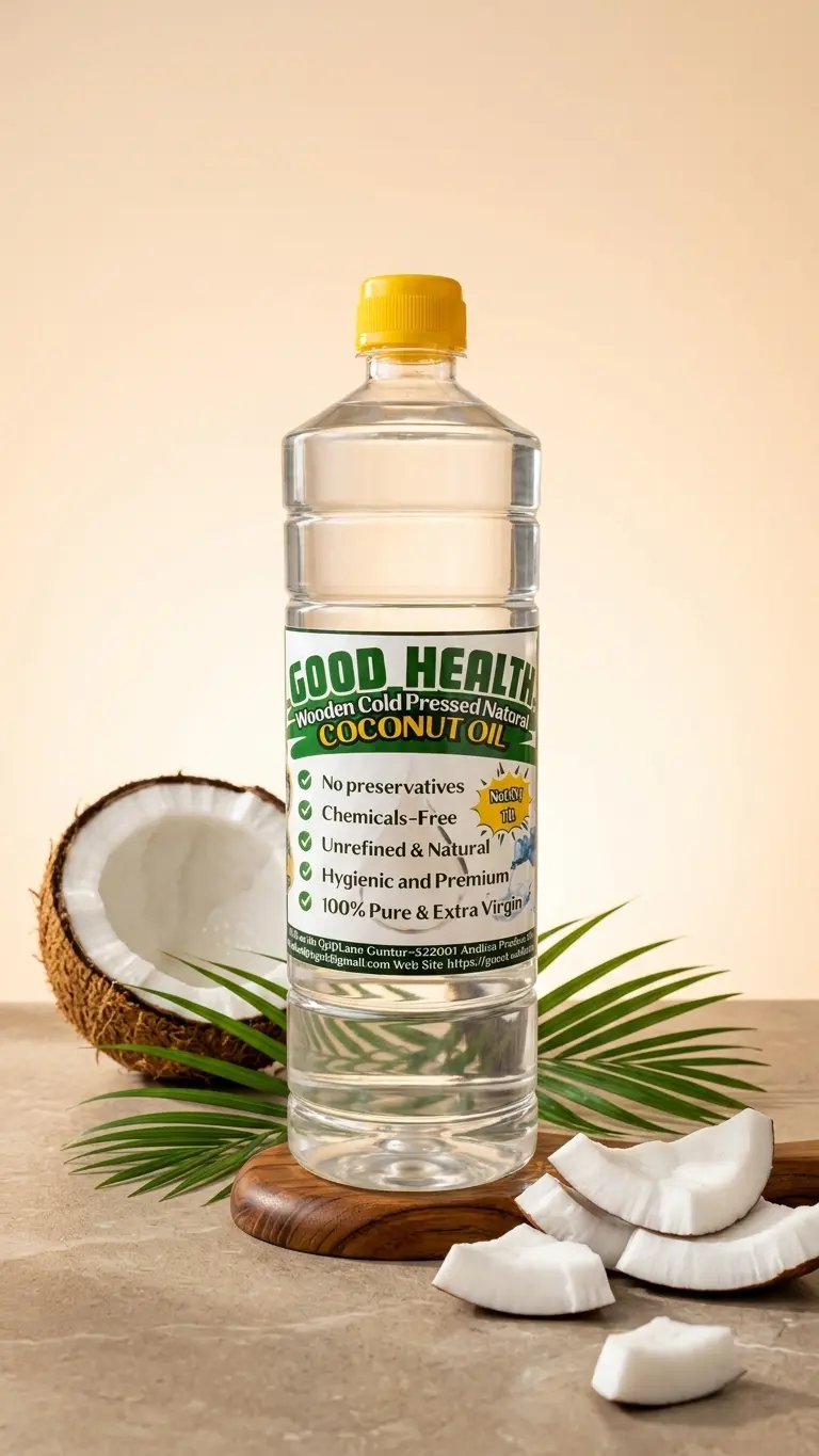 Coconut Oil (Wooden Pressed)