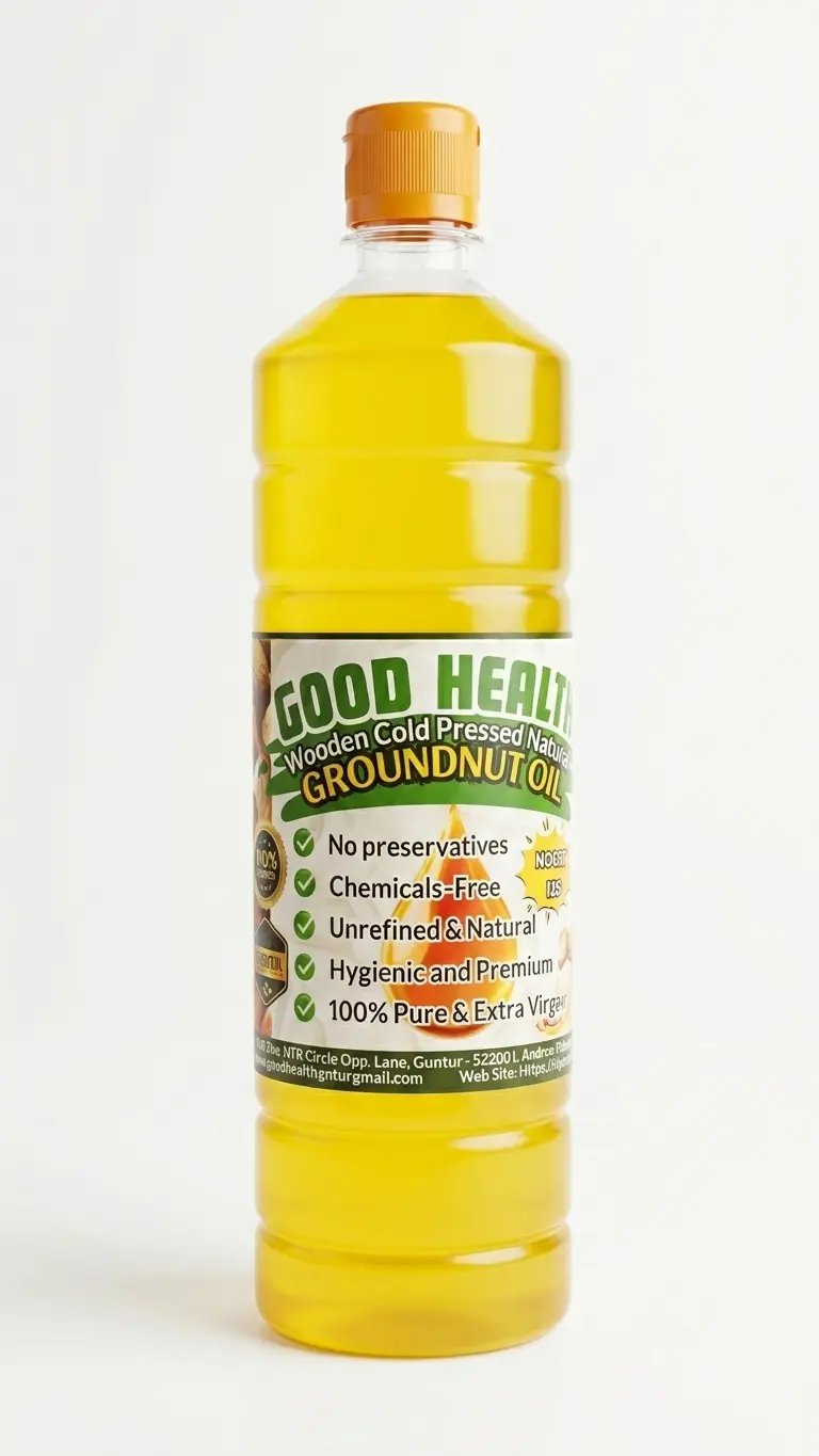 Groundnut Oil (Wood Pressed)