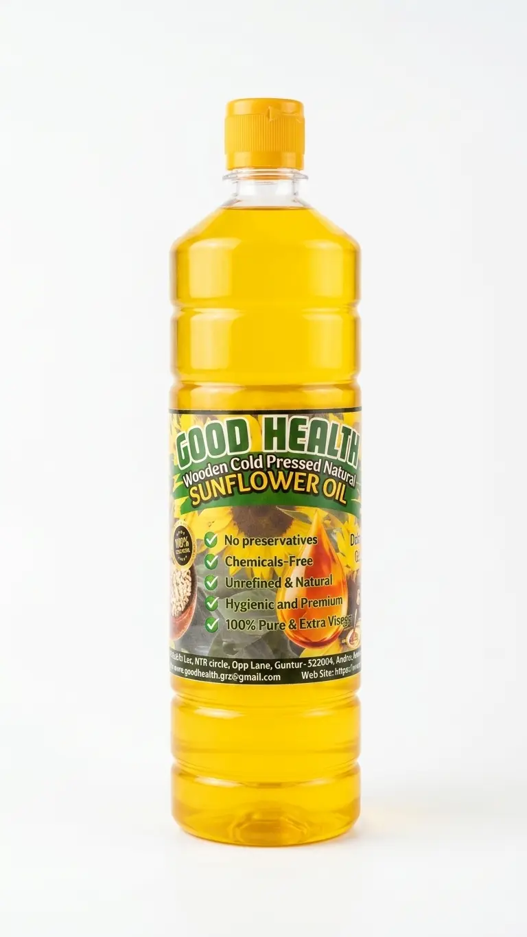 Sunflower Oil (Wood Pressed)